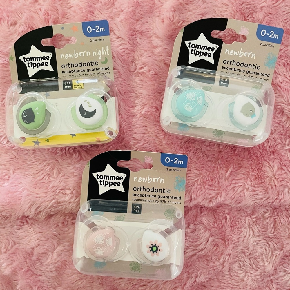 Tommee Tippee 0-2 month Pacifiers